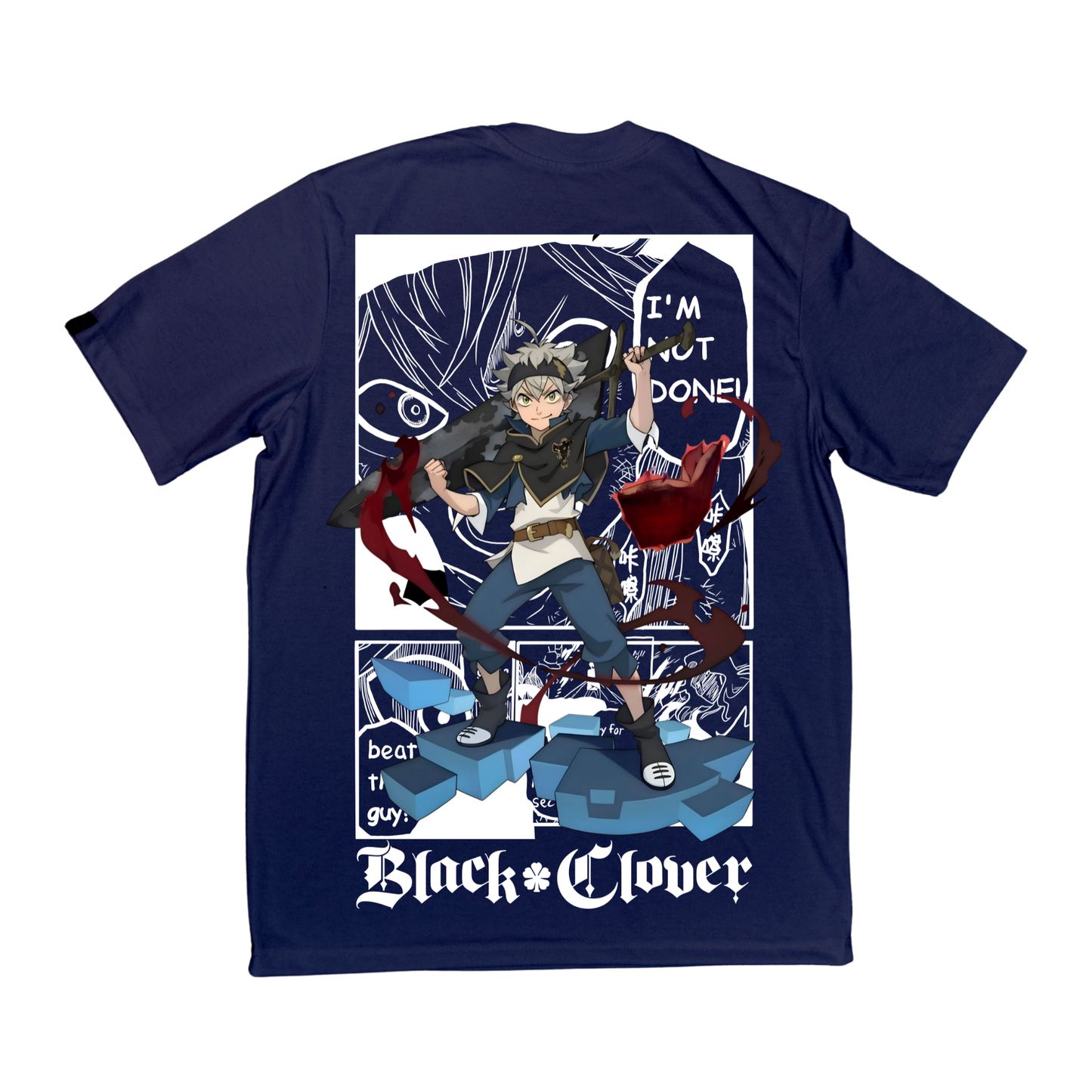 YAMETEE Clothing - Black Clover -Asta Manga