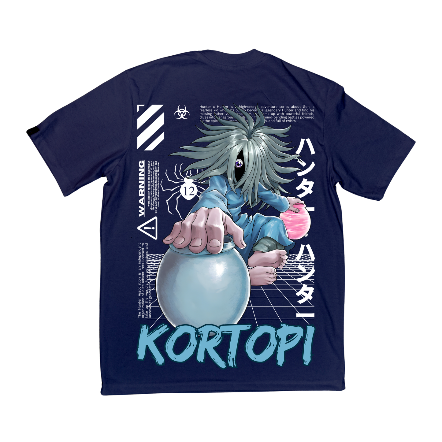 YAMETEE Clothing - Hunter x Hunter - Kortopi Spider Collection