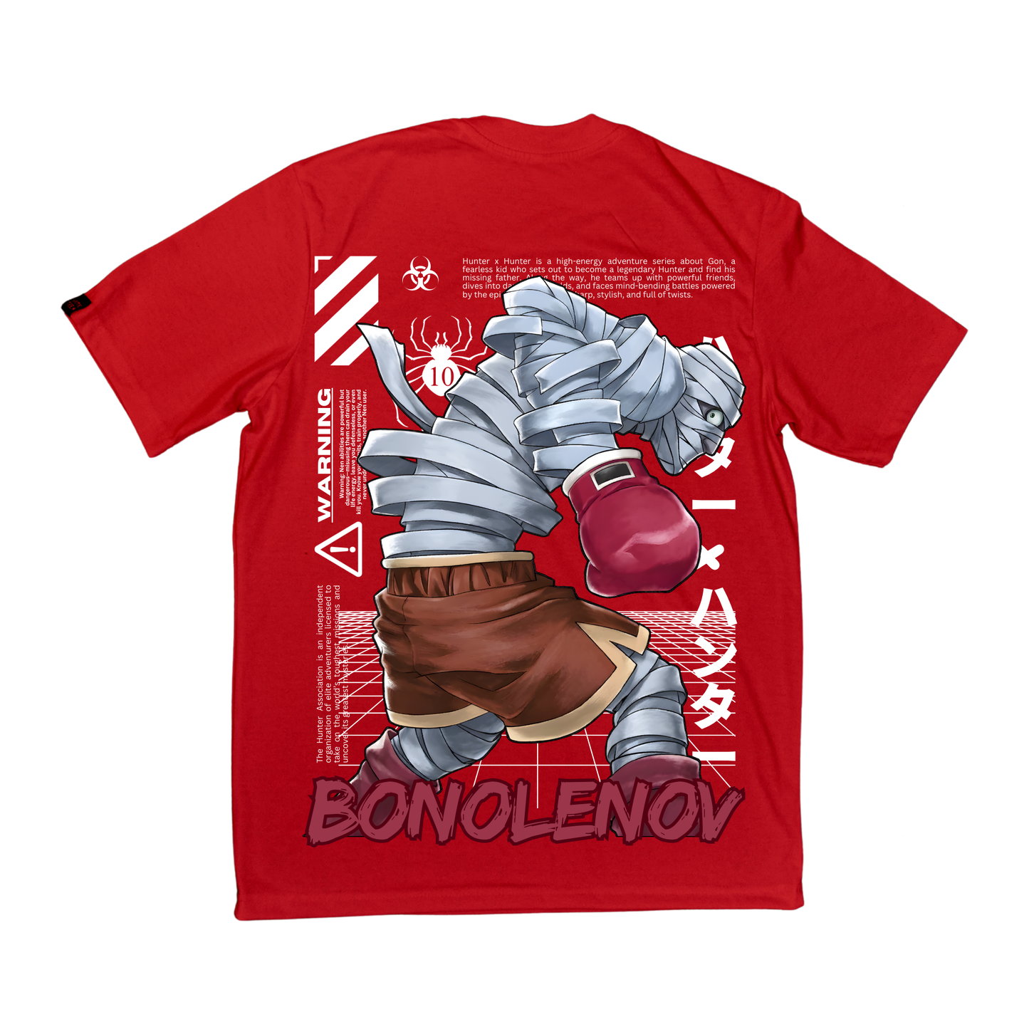 YAMETEE Clothing - Hunter x Hunter - Bonolenov Spider Collection