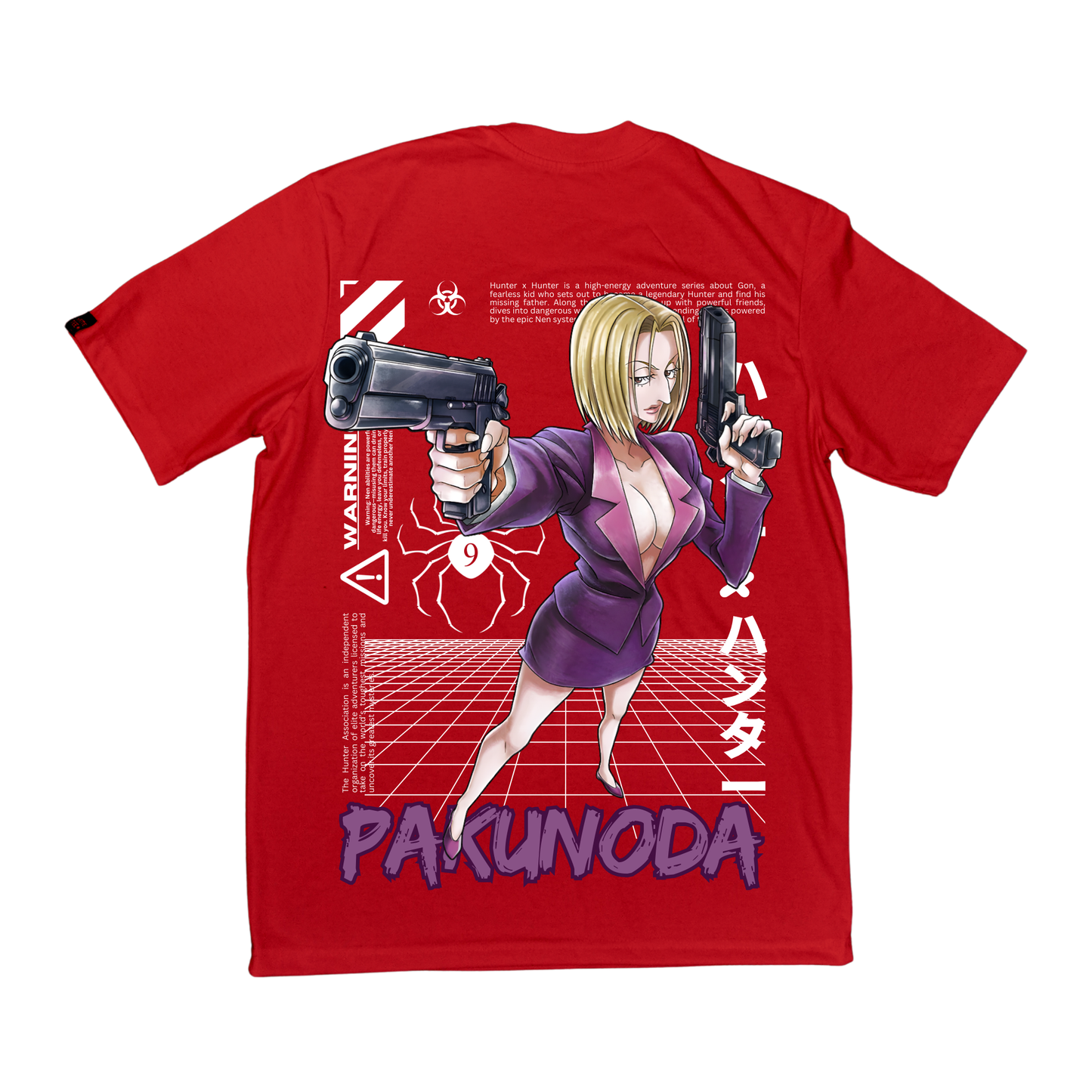 YAMETEE Clothing - Hunter x Hunter - Pakunoda Spider Collection