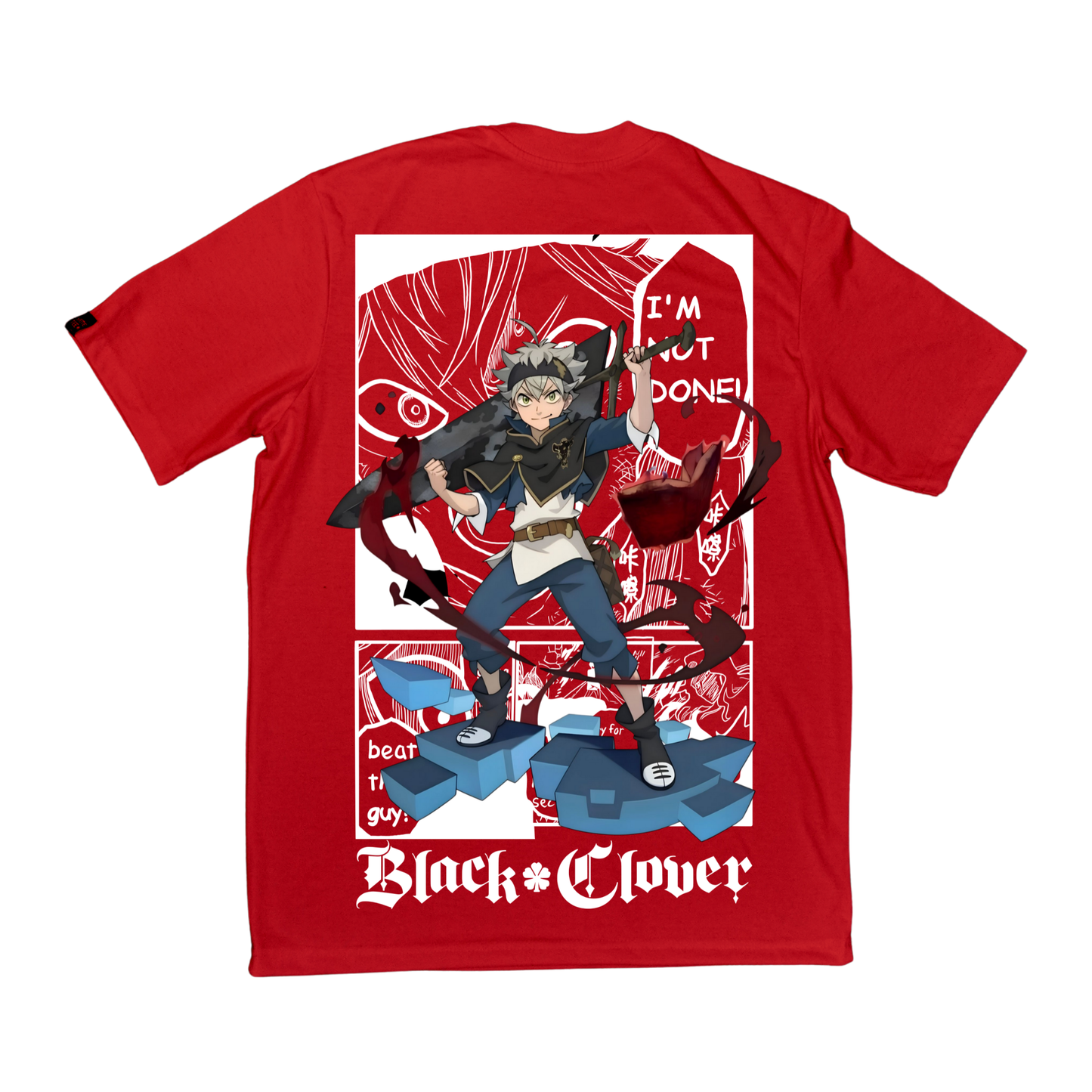 YAMETEE Clothing - Black Clover -Asta Manga