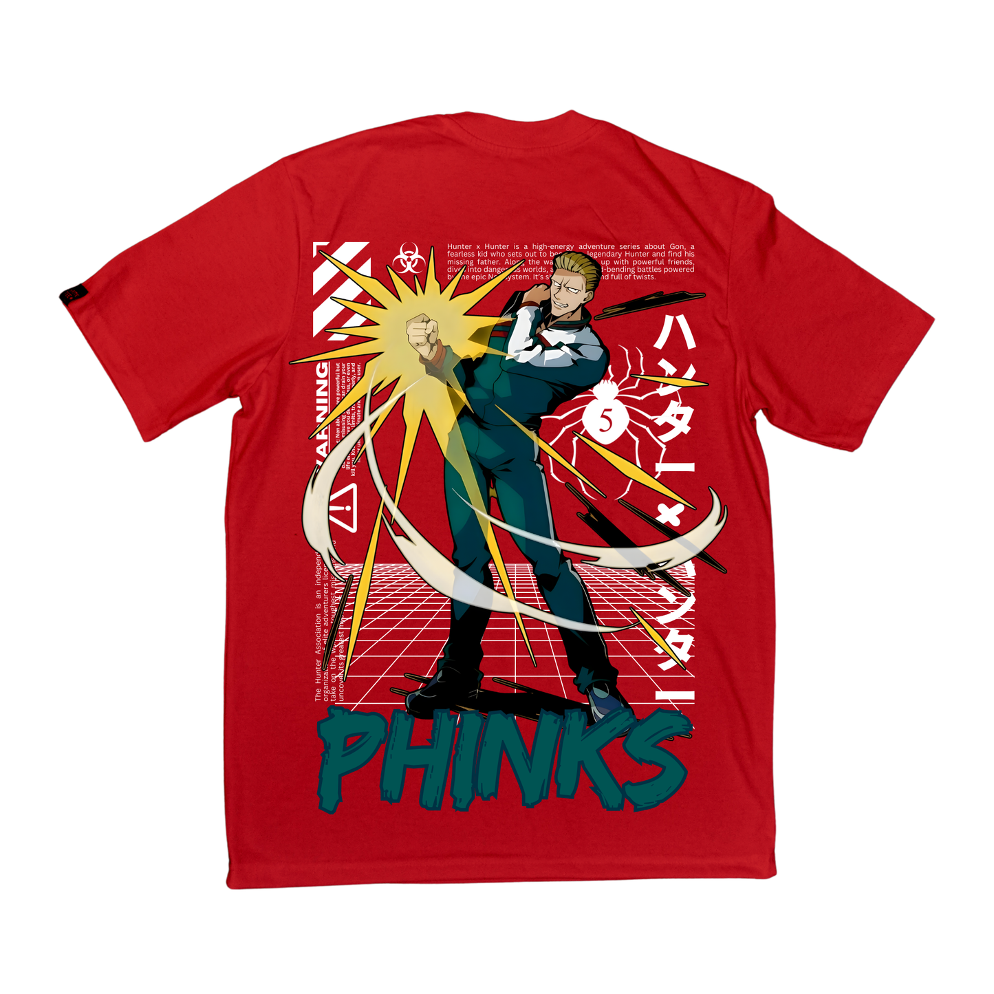 YAMETEE Clothing - Hunter x Hunter - Phinks Spider Collection