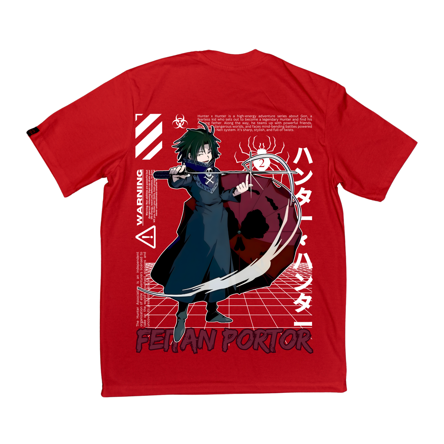 YAMETEE Clothing - Hunter x Hunter - Feitan Spider Collection