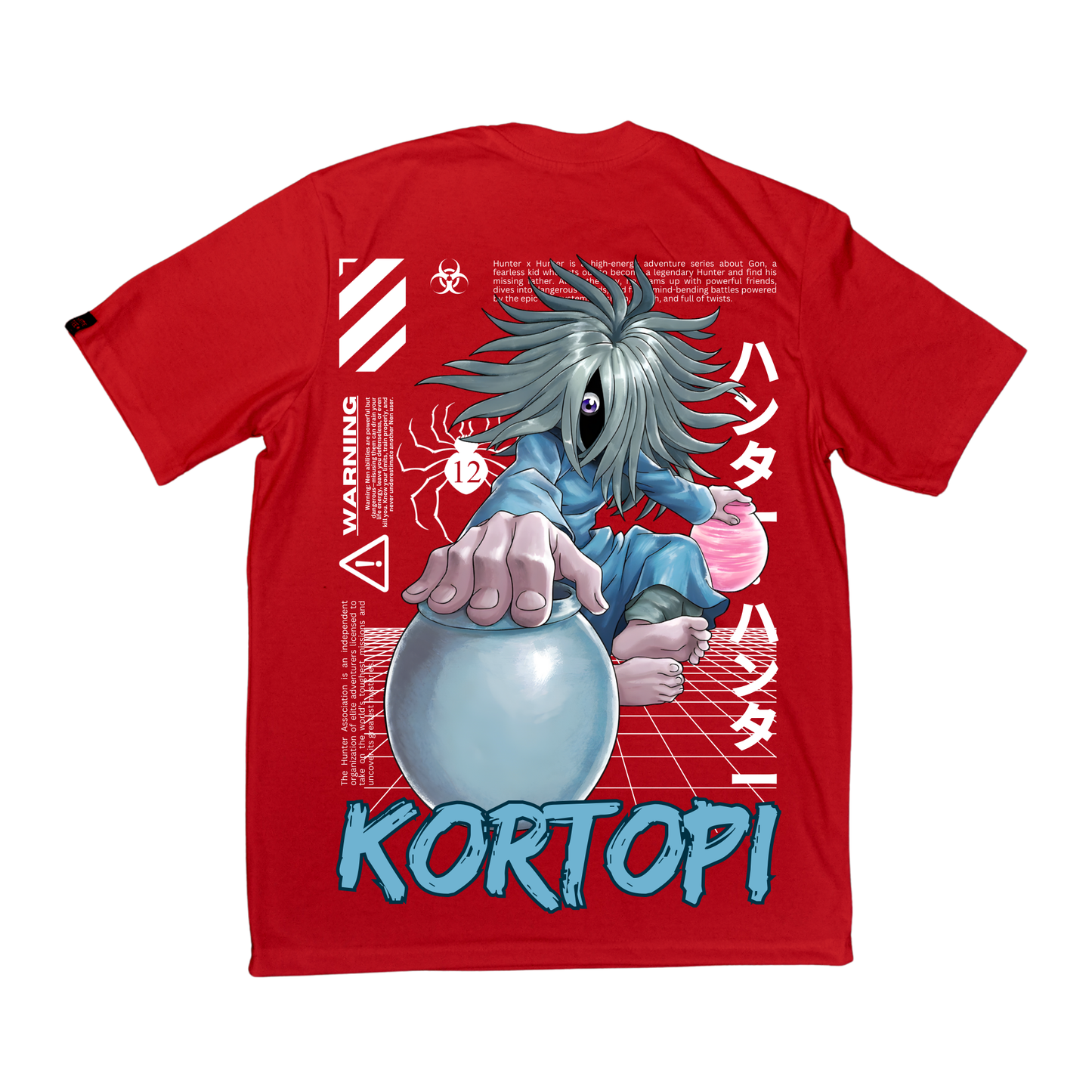 YAMETEE Clothing - Hunter x Hunter - Kortopi Spider Collection