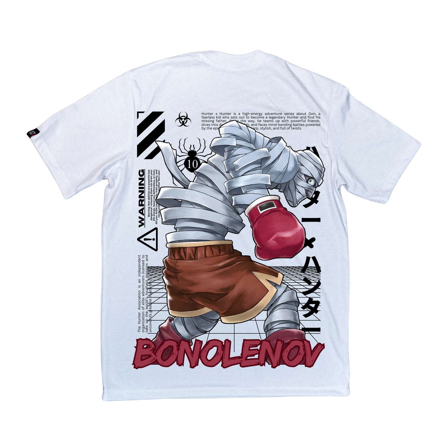 YAMETEE Clothing - Hunter x Hunter - Bonolenov Spider Collection