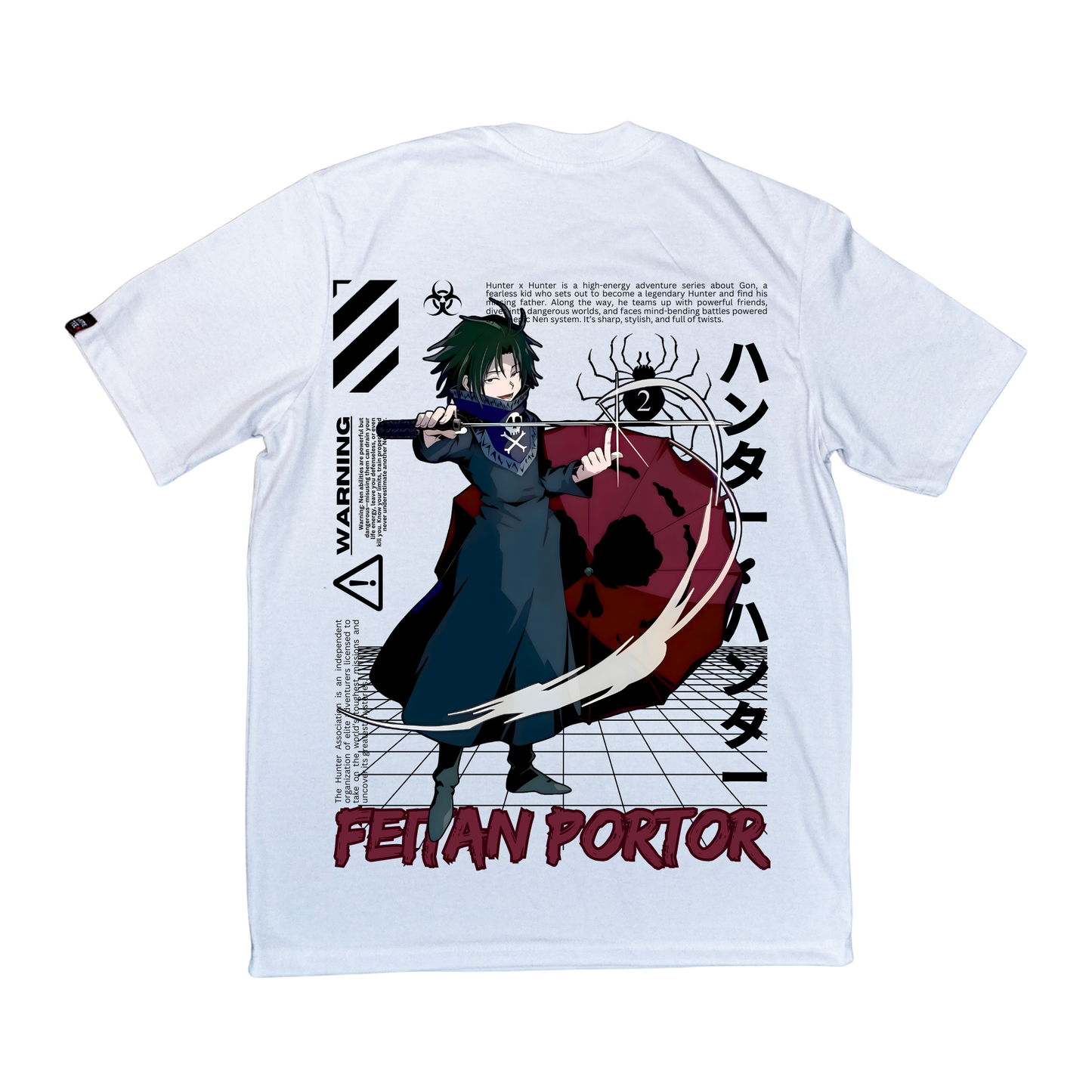 YAMETEE Clothing - Hunter x Hunter - Feitan Spider Collection