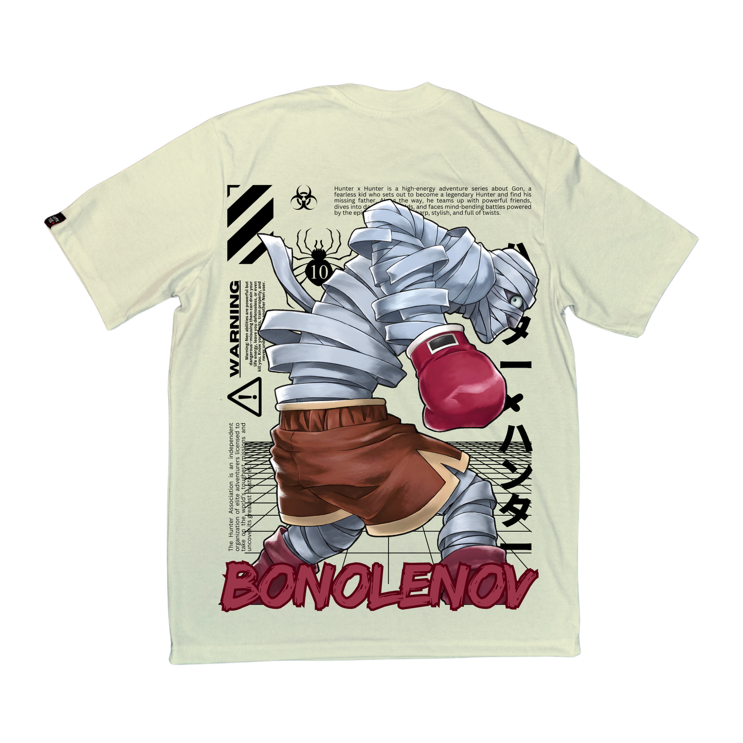 YAMETEE Clothing - Hunter x Hunter - Bonolenov Spider Collection