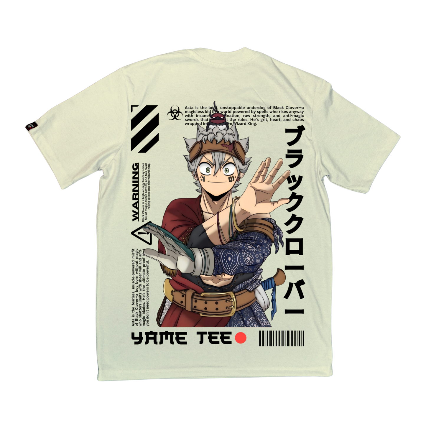 YAMETEE Clothing - Black Clover -Asta