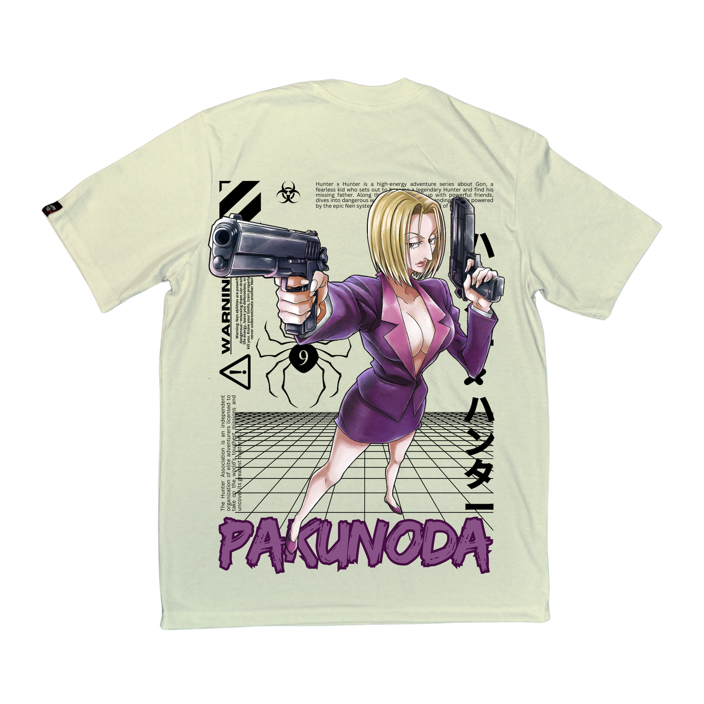 YAMETEE Clothing - Hunter x Hunter - Pakunoda Spider Collection