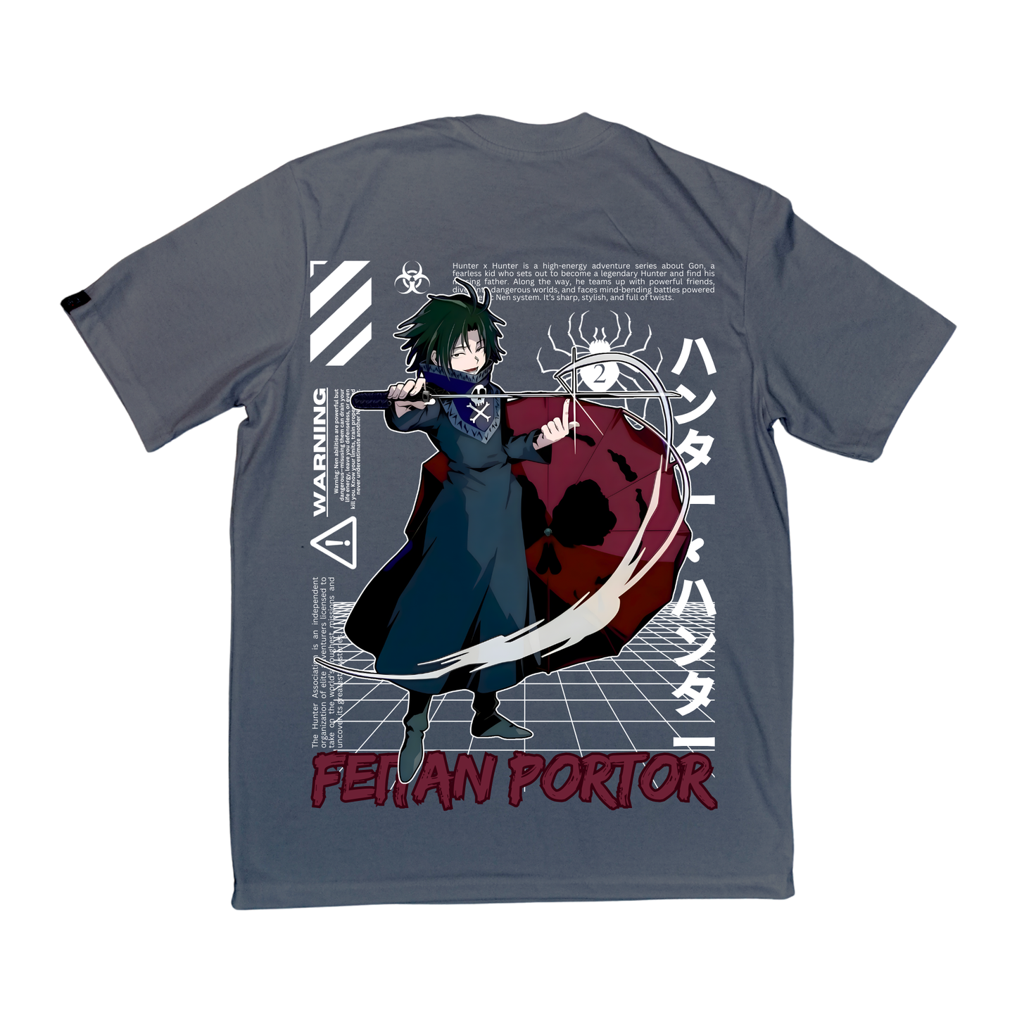 YAMETEE Clothing - Hunter x Hunter - Feitan Spider Collection