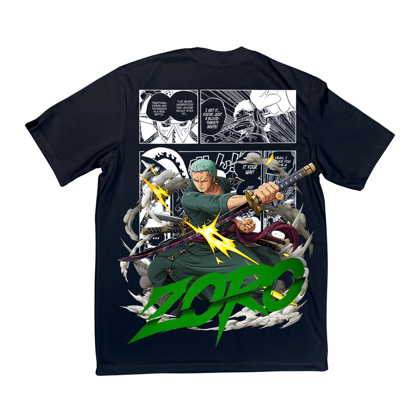 YAMETEE Clothing - One Piece - Zoro Manga
