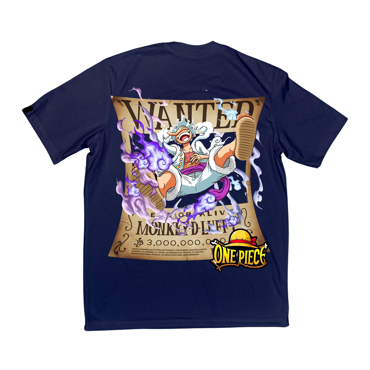 YAMETEE Clothing - One Piece - Wanted Luffy Gear 5