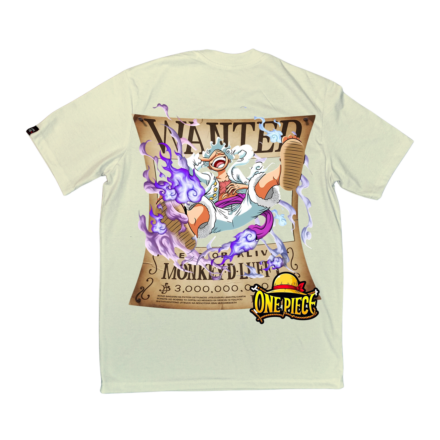 YAMETEE Clothing - One Piece - Wanted Luffy Gear 5