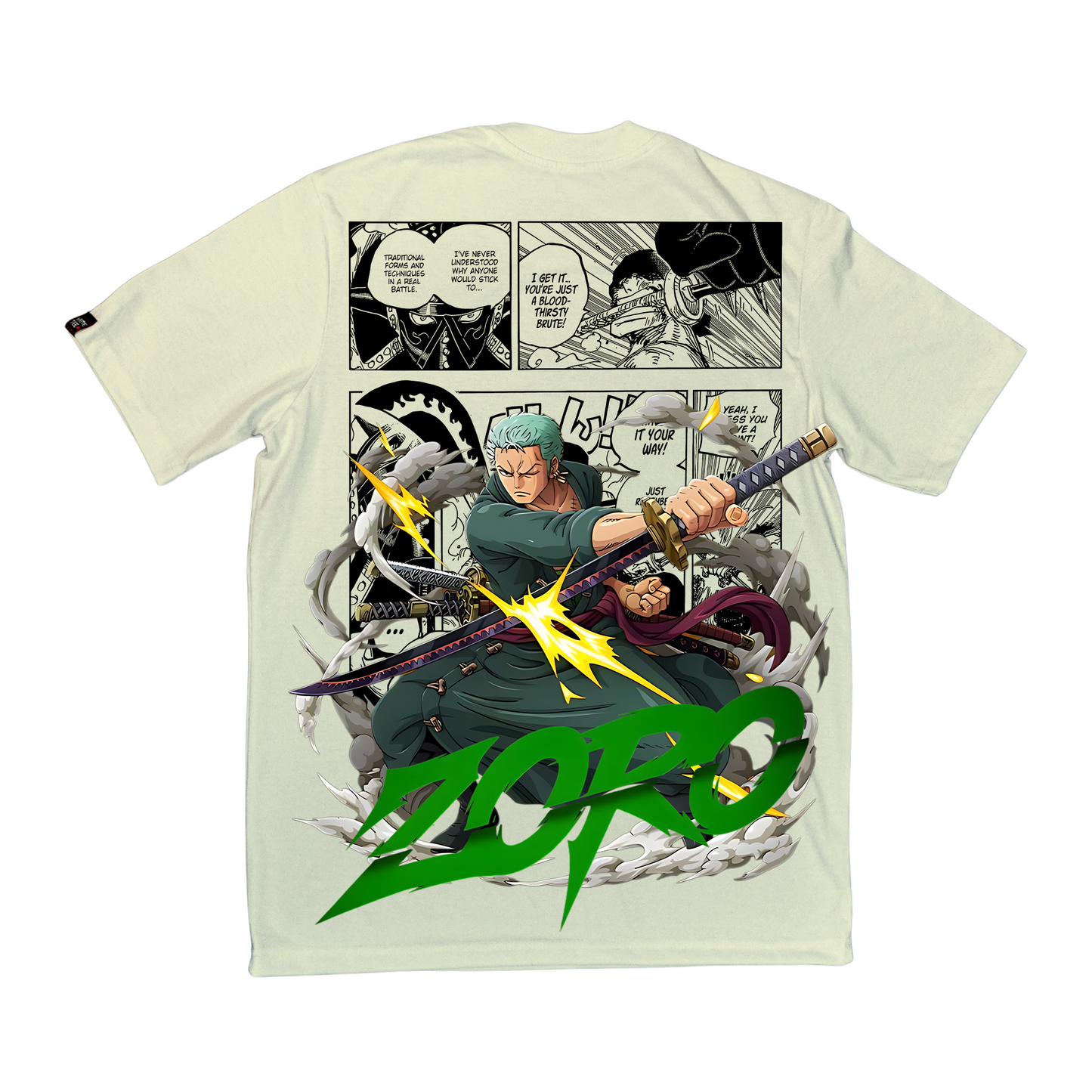 YAMETEE Clothing - One Piece - Zoro Manga