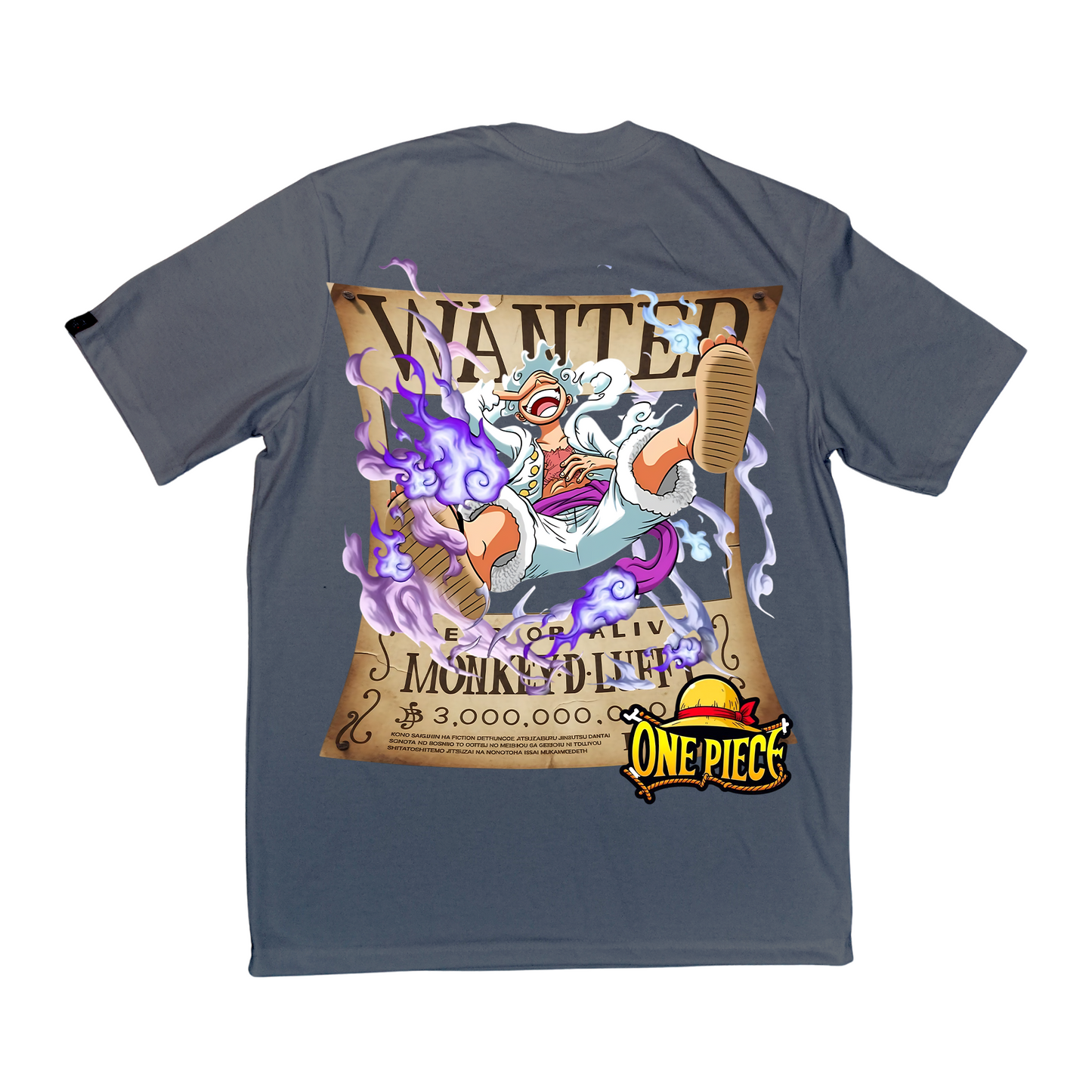 YAMETEE Clothing - One Piece - Wanted Luffy Gear 5
