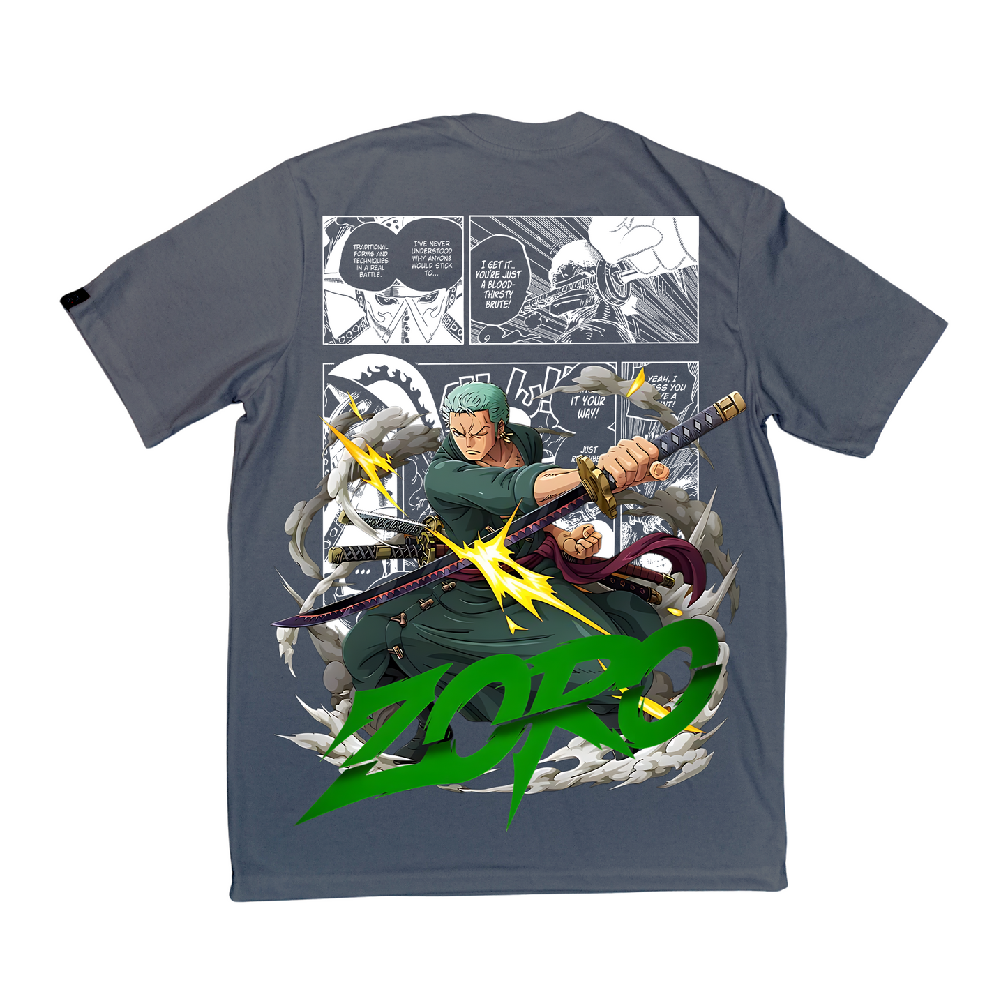 YAMETEE Clothing - One Piece - Zoro Manga
