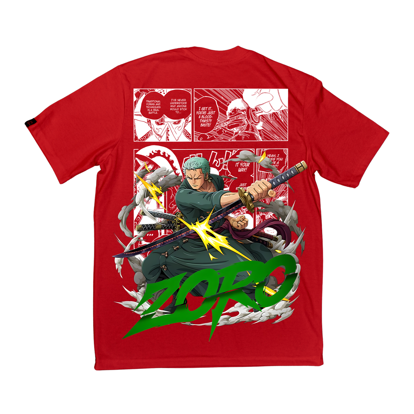 YAMETEE Clothing - One Piece - Zoro Manga