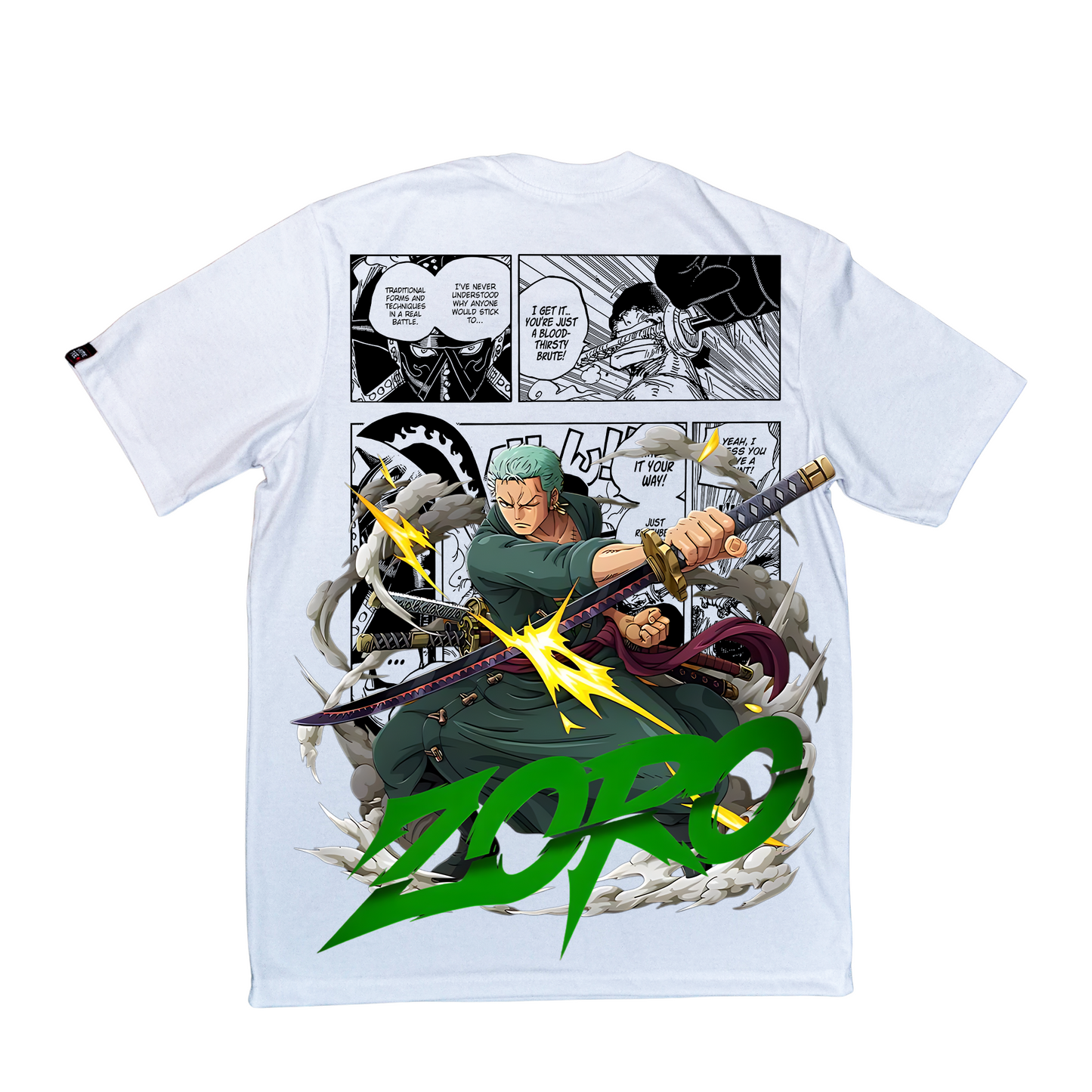YAMETEE Clothing - One Piece - Zoro Manga